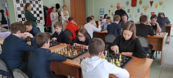 Районные соревнования по шахматам среди школ