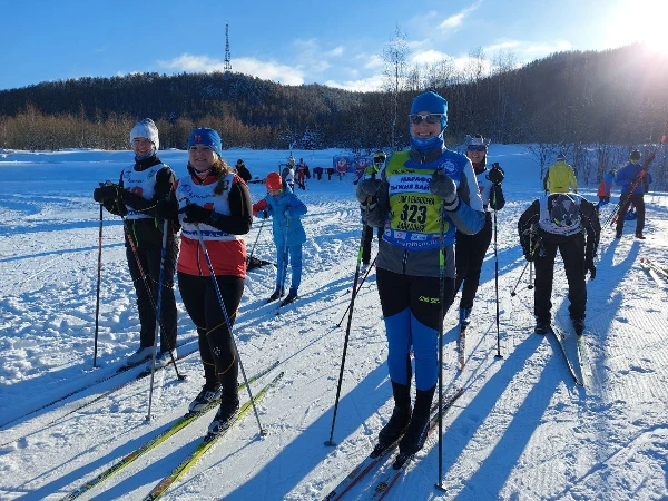 Новогодняя лыжня