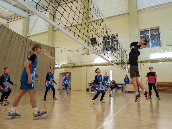 Районные соревнования по пионерболу